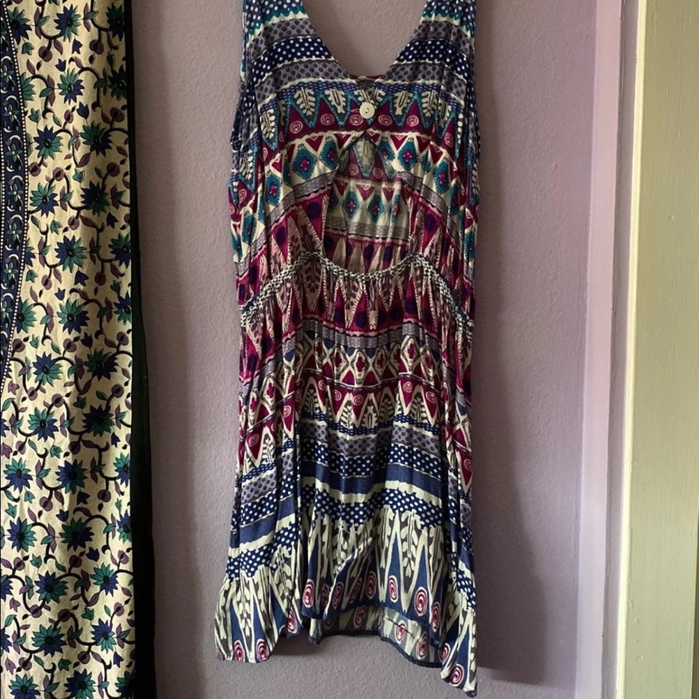 Dress with open back